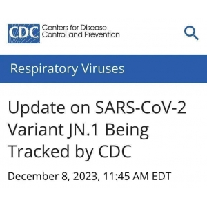 <strong>新冠变异株JN.1热搜第一！已在全球12国发现，</strong>